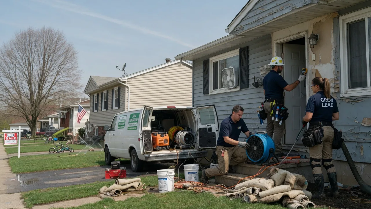 Flood Cleanup in Glasston, ND near me