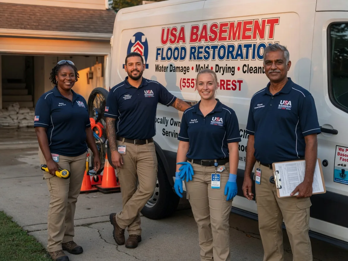 Basement Flood Cleanup company in Glasston, ND