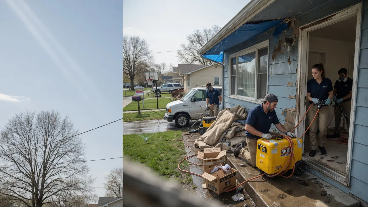 Basement Flood Cleanup in Glasston, ND near me